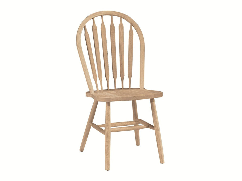 John Thomas Unfinished Arrowback Windsor Side Chair image