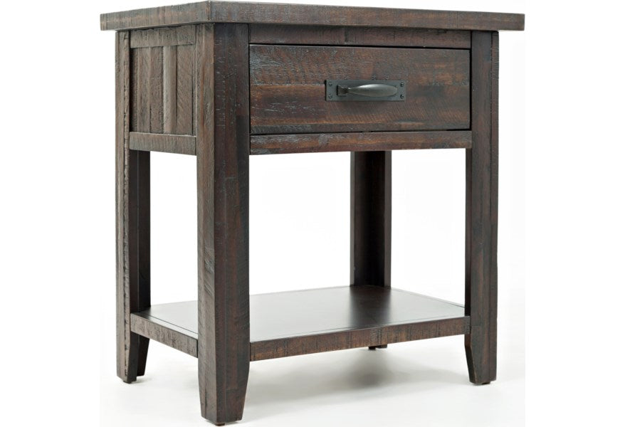 Jofran Jackson Lodge Studio Nightstand in Distressed