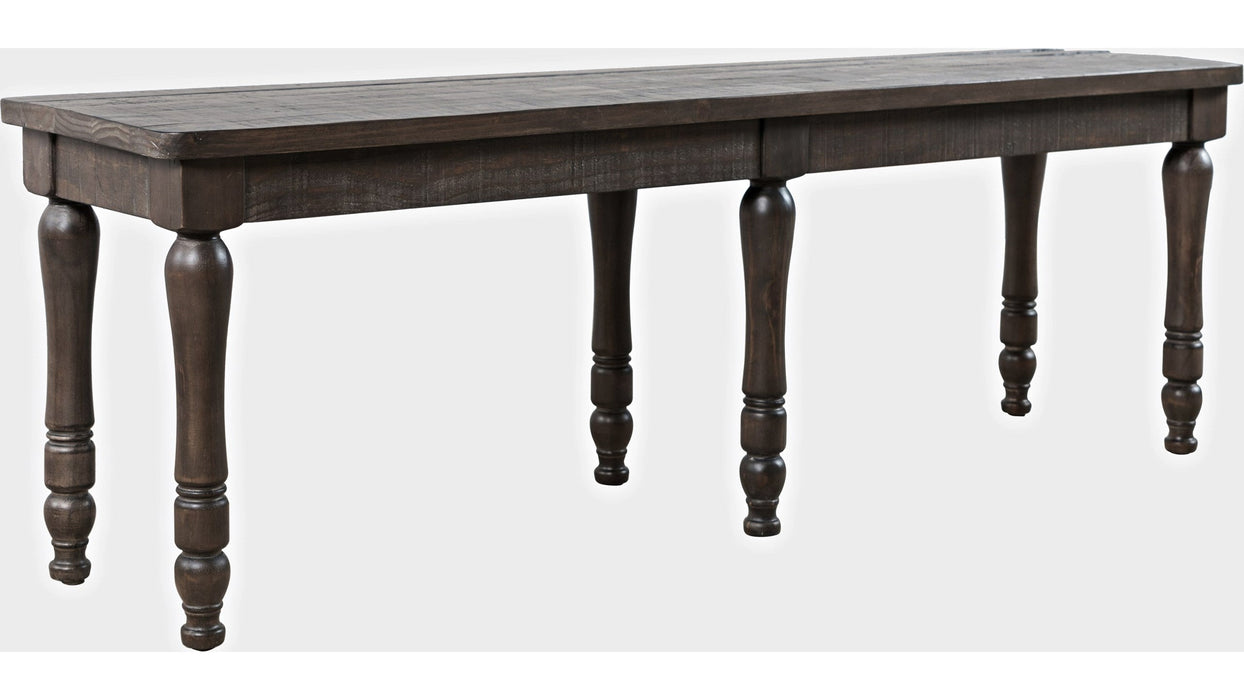 Jofran Madison County Dining Bench in Barnwood