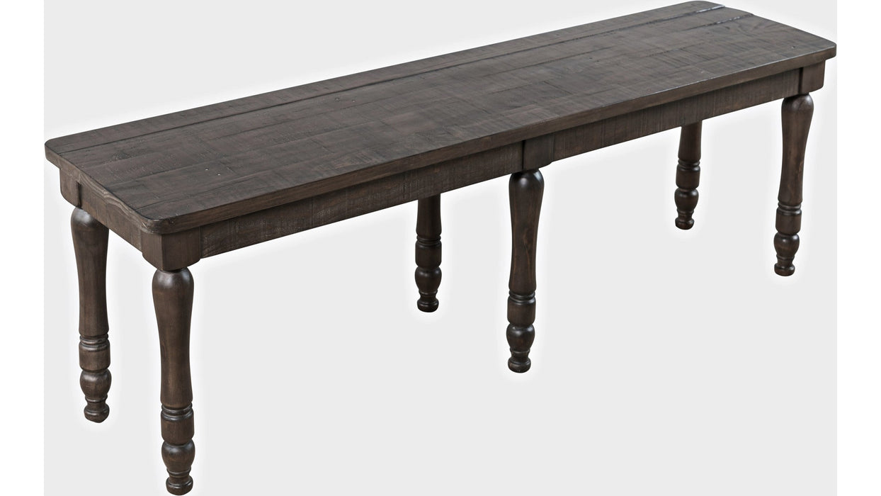 Jofran Madison County Dining Bench in Barnwood