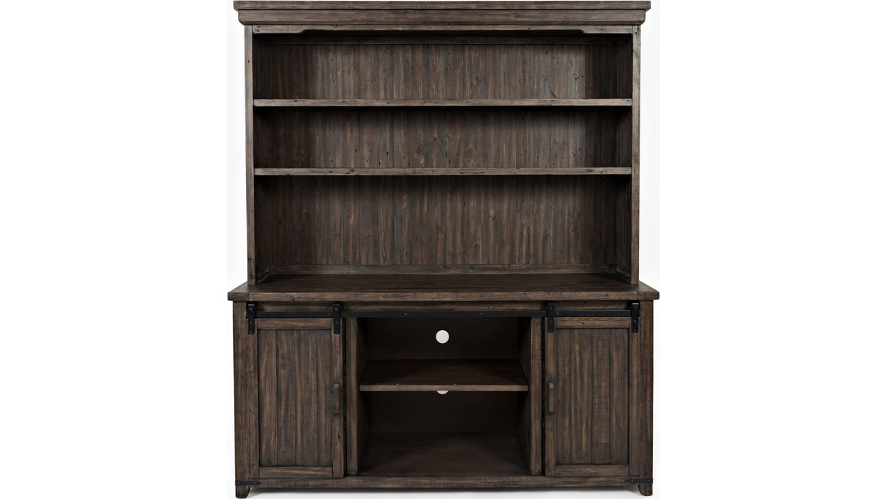 Jofran Madison County Hutch Server in Barnwood