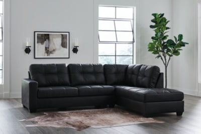 Barlin Mills Sectional with Chaise - Yankee Furniture Barn (Ossipee,NH)