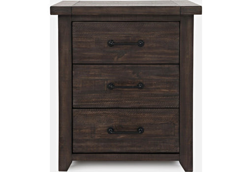 Jofran Madison County Power Nightstand in Barnwood image