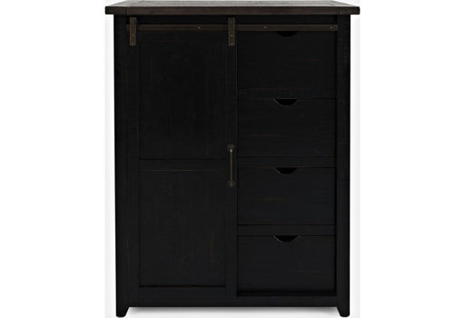 Jofran Madison County Door Chest in Vintage Black image