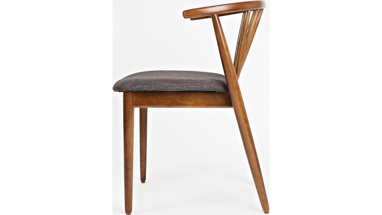 Jofran Copenhagen Side Chair in Brown (Set of 2)