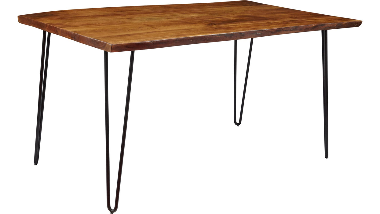 Jofran Nature's Edge 60" Dining Table in Light Chestnut image