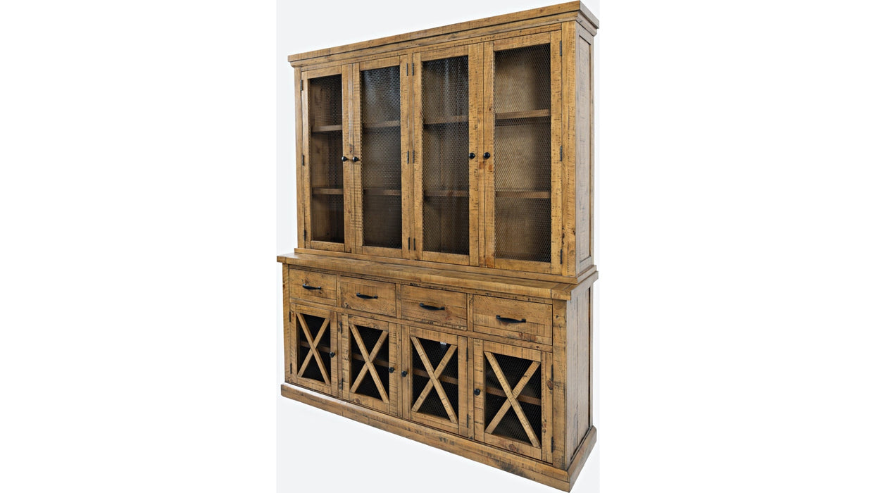 Jofran Telluride Hutch and Server in Natural