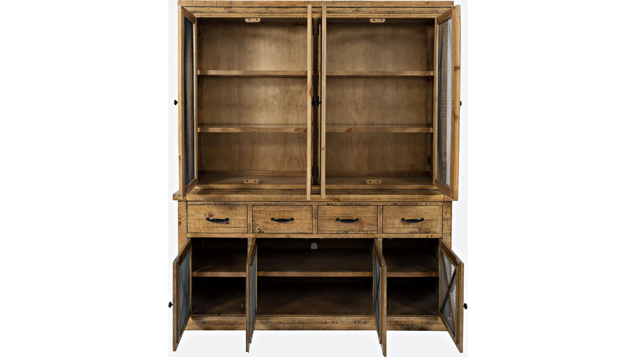 Jofran Telluride Hutch and Server in Natural