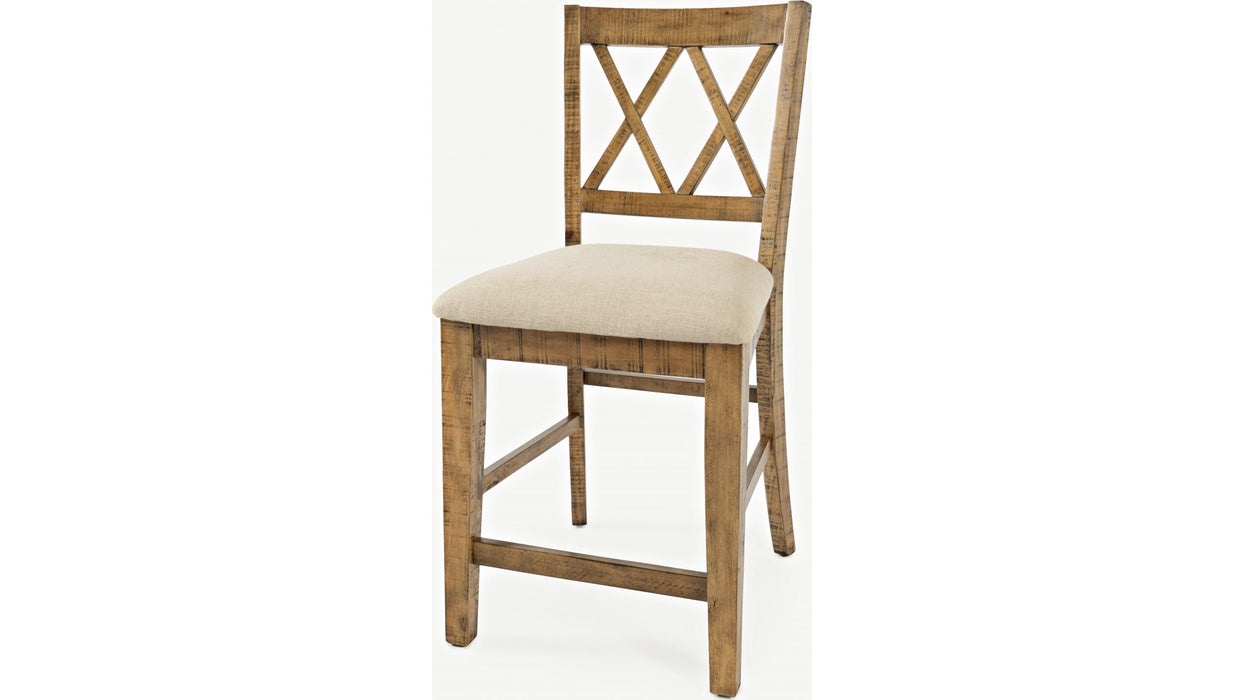 Jofran Telluride Counter Stool in Natural (Set of 2)