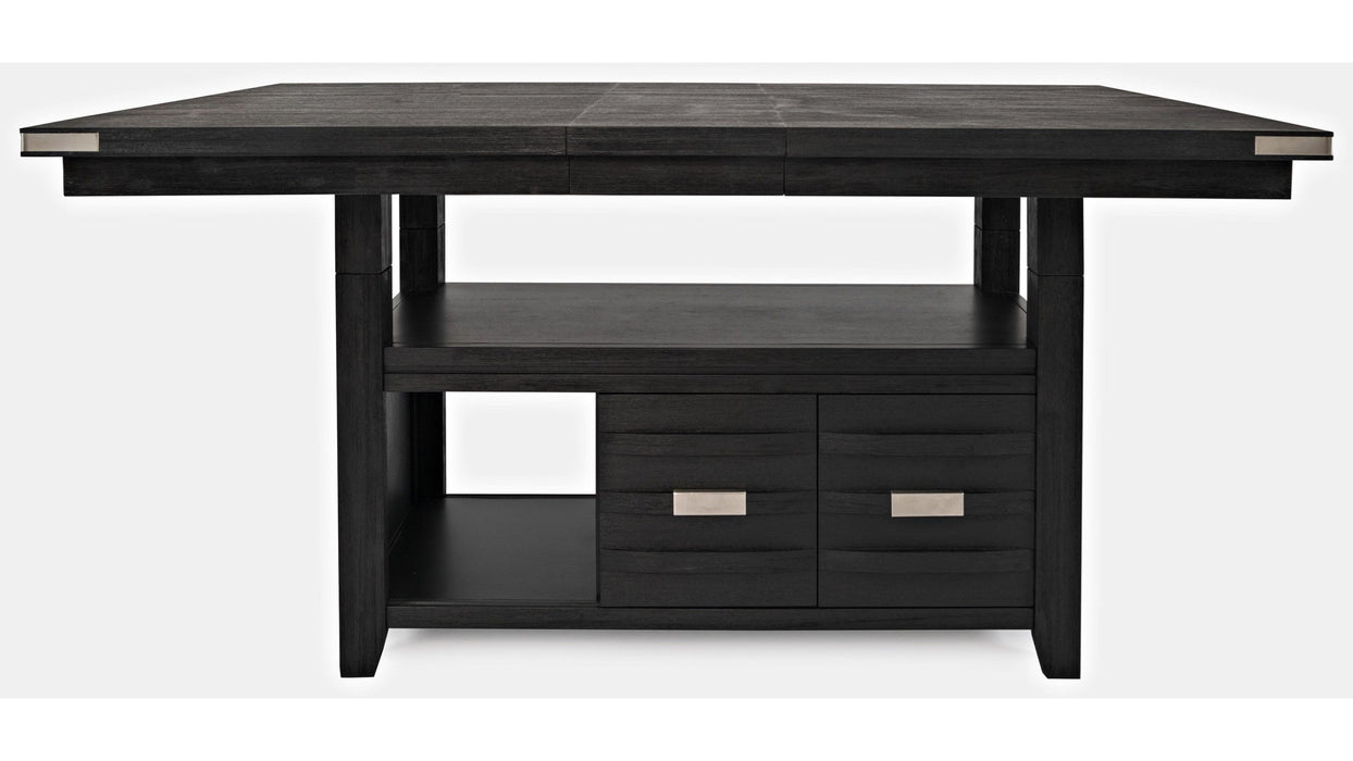 Jofran Altamonte Counter Height Dining Table in Dark Charcoal