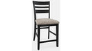 Jofran Altamonte Ladderback Counter Stool in Dark Charcoal (Set of 2) image