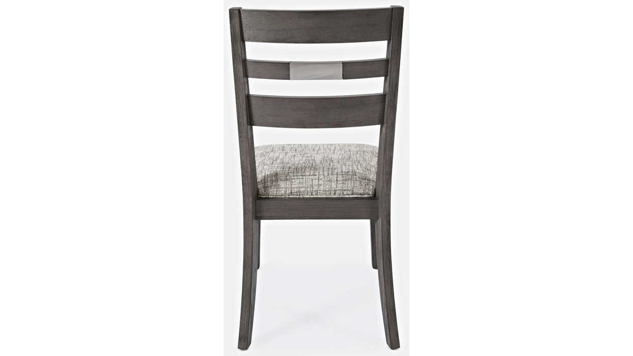 Jofran Altamonte Ladderback Chair in Brushed Grey (Set of 2)