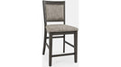 Jofran Altamonte Upholstered Counter Stool in Brushed Grey (Set of 2) image