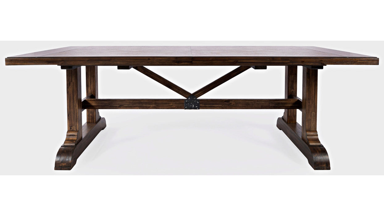 Jofran Bakersfield Dining Table in Rich Dark BrownBKT