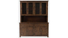 Jofran Bakersfield Hutch with Server in Rich Dark Brown65KT image