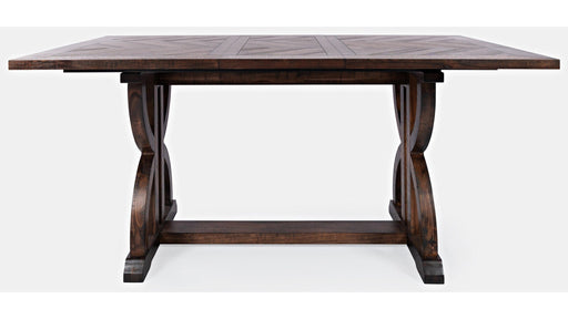 Jofran Fairview Counter Height Dining Table in Dark Oak image