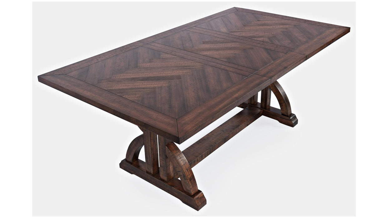 Jofran Fairview Extension Dining Table in Dark Oak