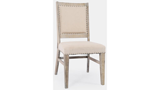 Jofran Fairview Dining Side Chair in Ash/Cream (Set of 2) image