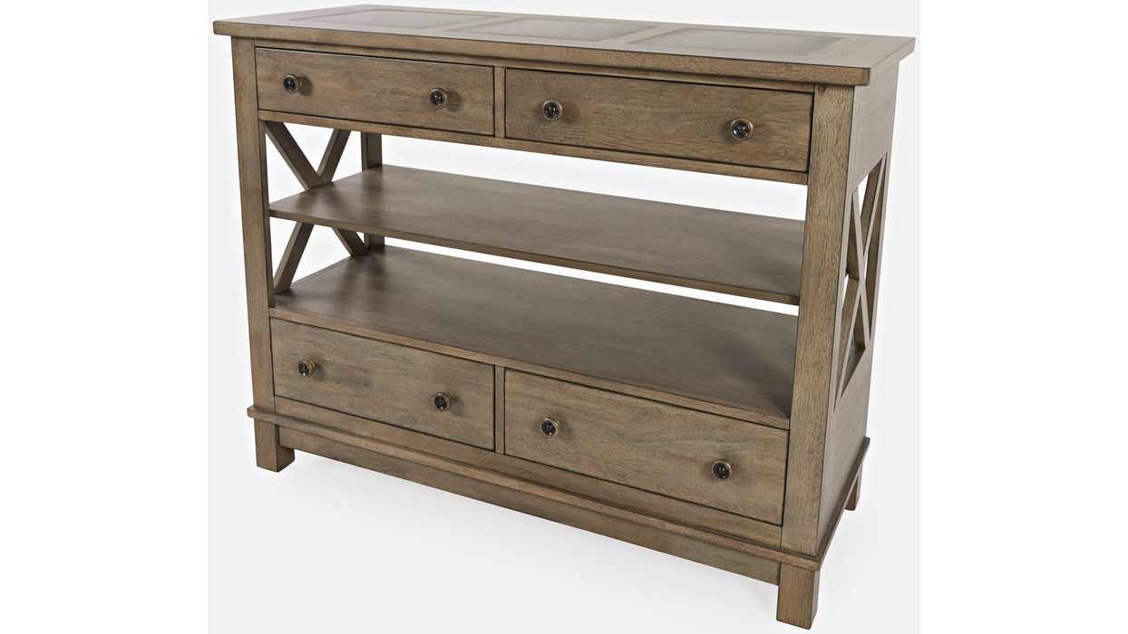 Jofran Prescott Park Server in Weathered Oak