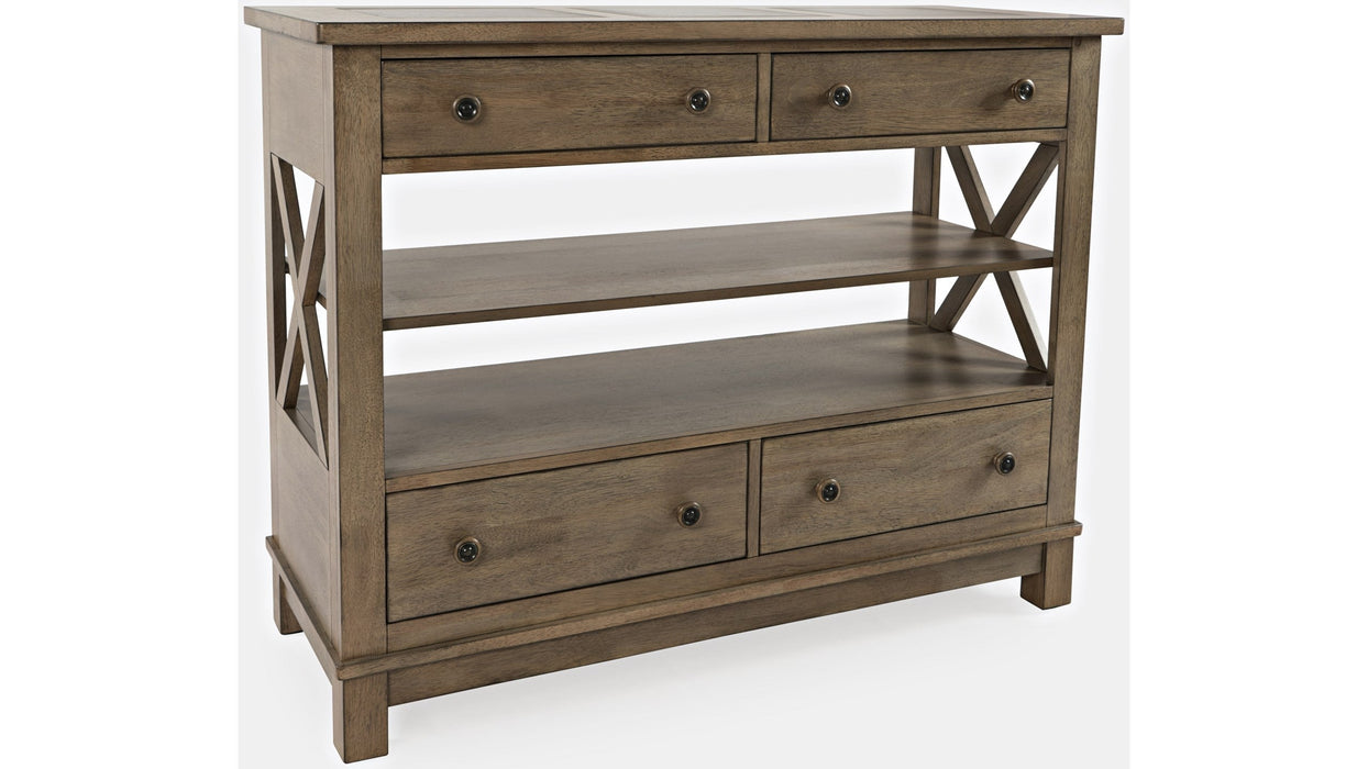 Jofran Prescott Park Server in Weathered Oak