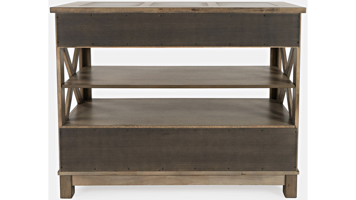 Jofran Prescott Park Server in Weathered Oak