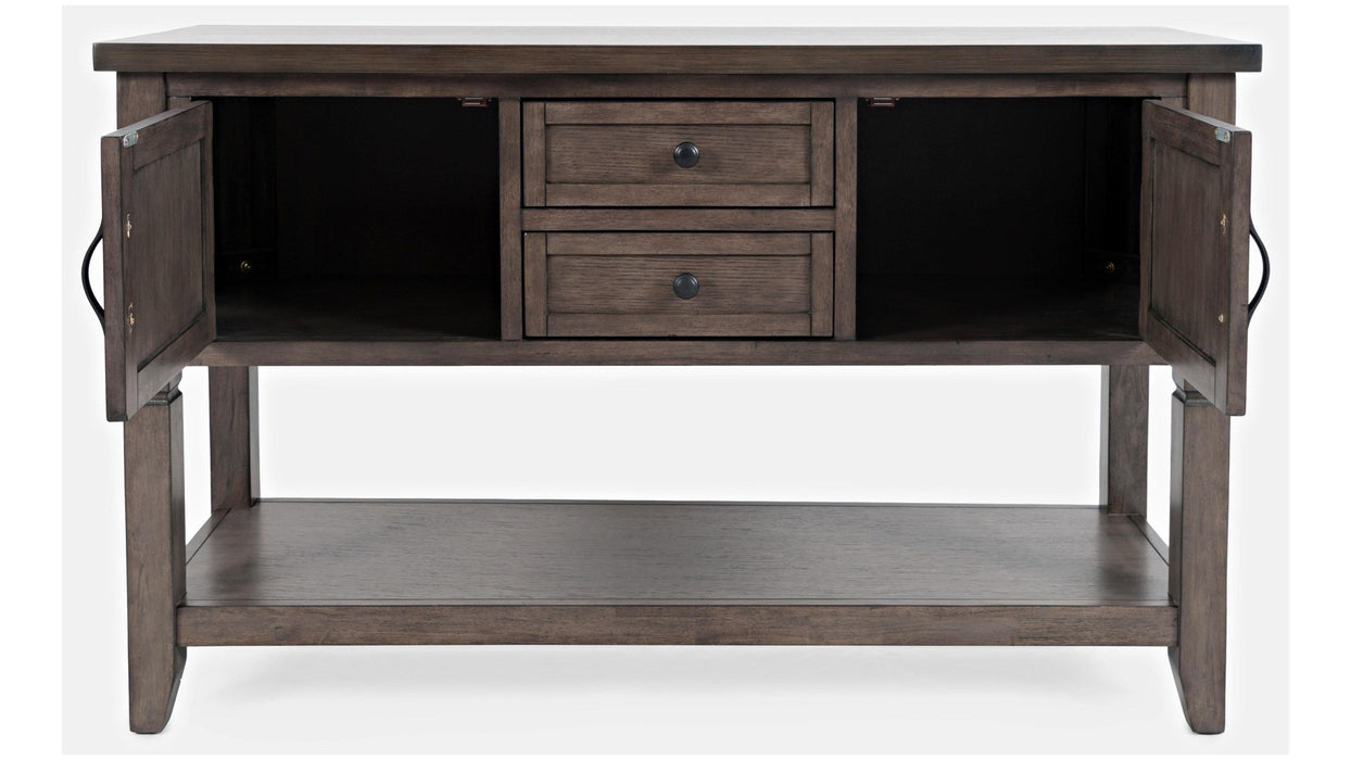 Jofran Lincoln Square 2-Drawer Server in Dark Espresso