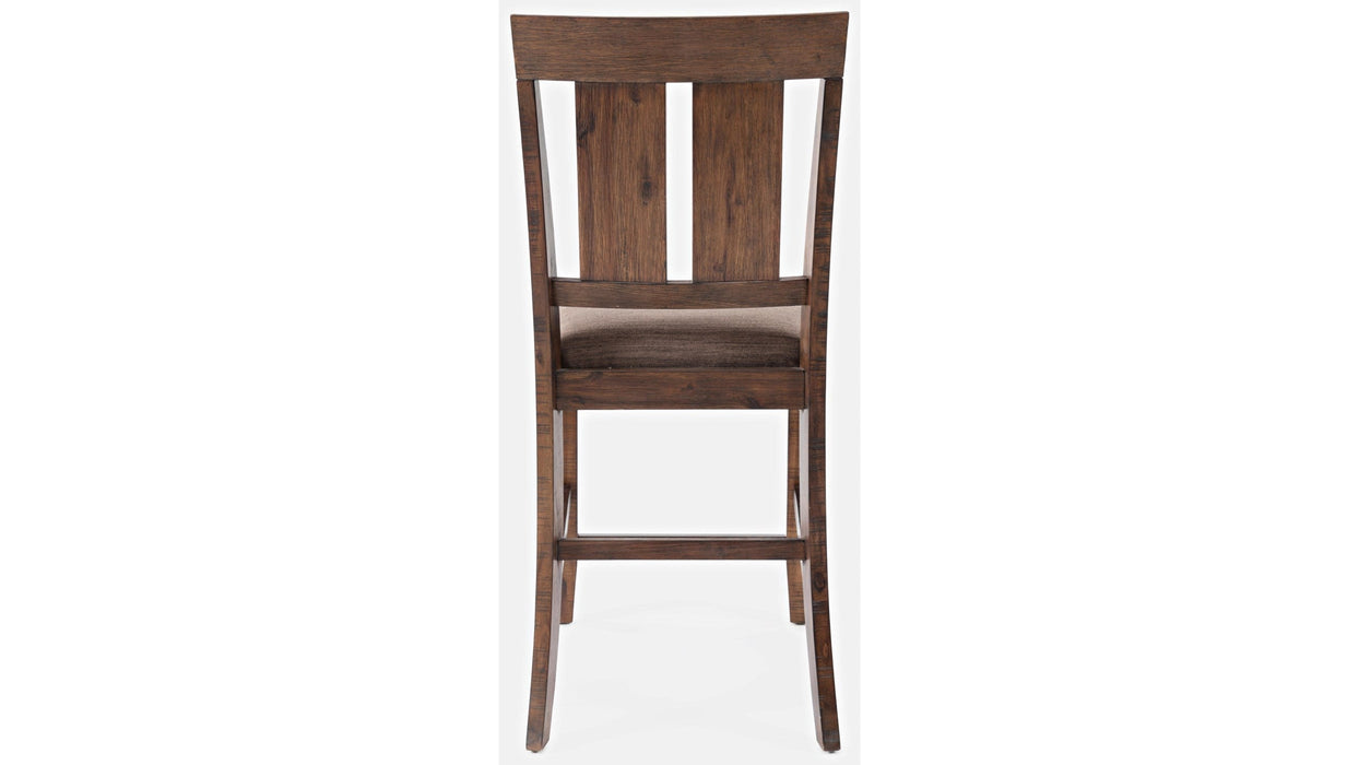 Jofran Mission Viejo Counter Stool in Warm Brown (Set of 2)