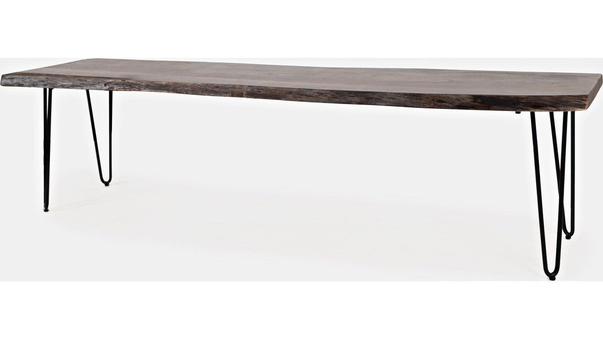 Jofran Nature's Edge 70" Bench in Slate