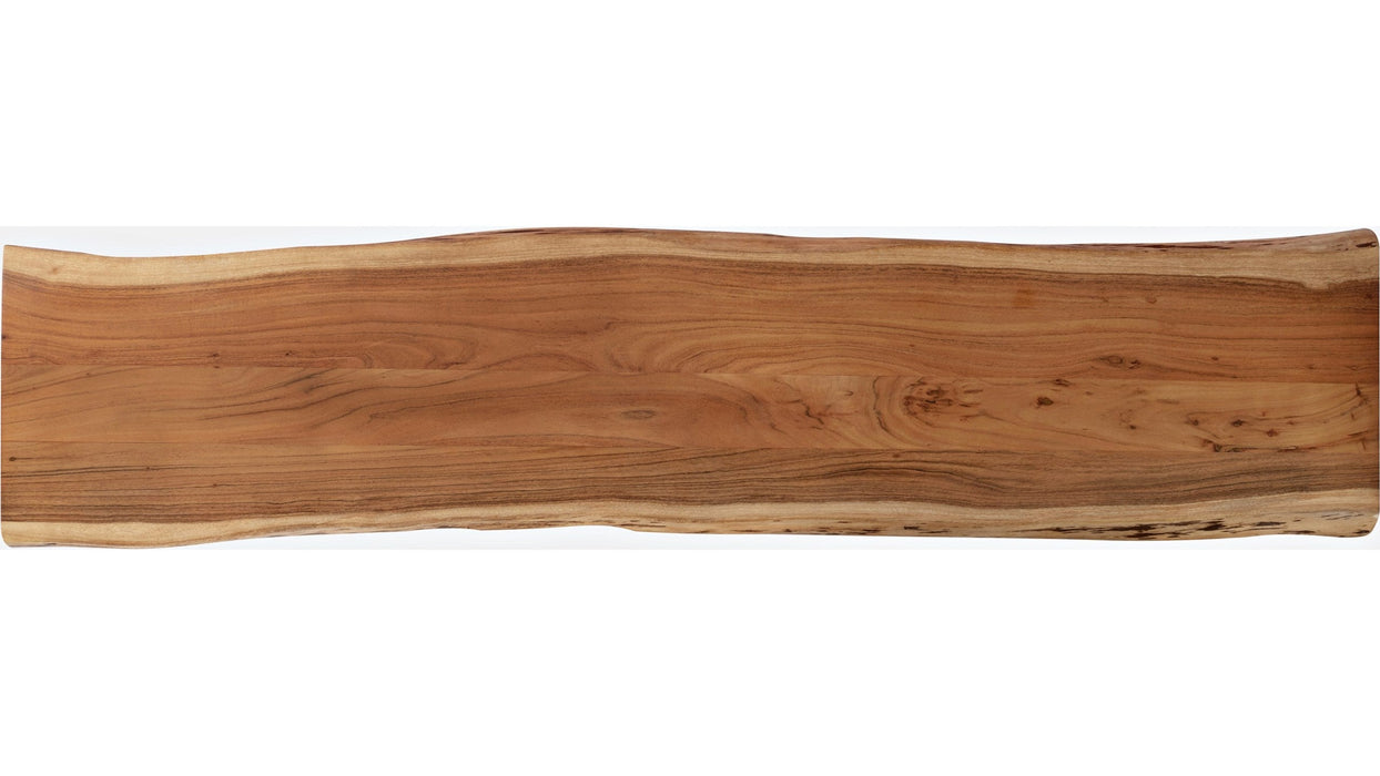 Jofran Nature's Edge 70" Live Edge Bench in Natural