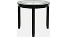 Jofran Urban Icon 42" Round Counter Height Dining Table in Black image