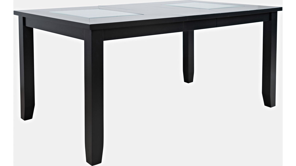 Jofran Urban Icon Extension Dining Table in Black