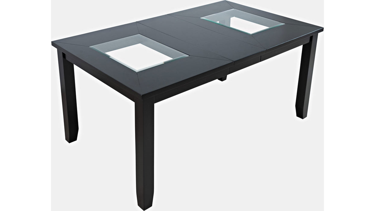 Jofran Urban Icon Extension Dining Table in Black