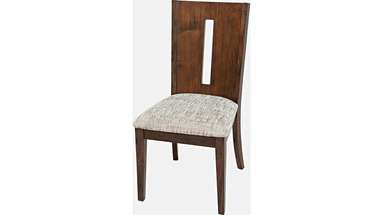 Jofran Urban Icon Slotback Chair in Merlot (Set of 2)