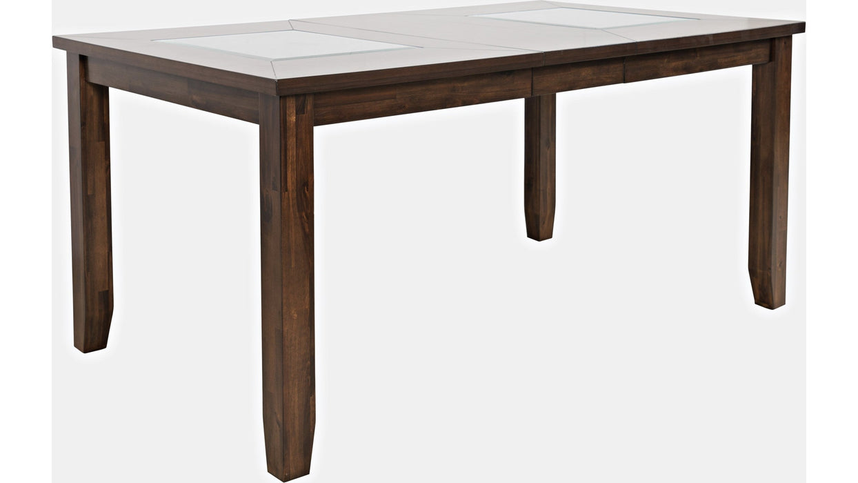 Jofran Urban Icon Extension Dining Table in Merlot