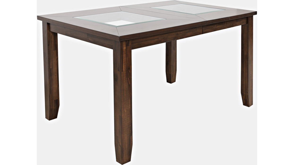 Jofran Urban Icon Extension Dining Table in Merlot