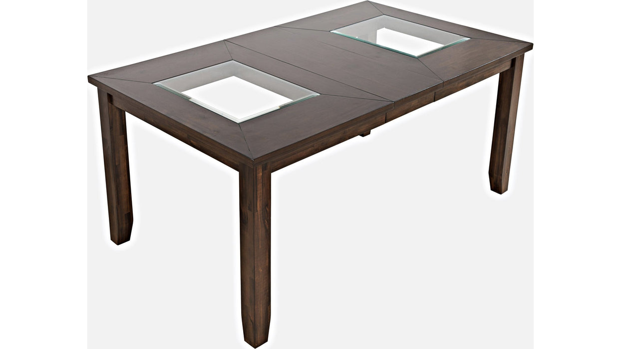 Jofran Urban Icon Extension Dining Table in Merlot