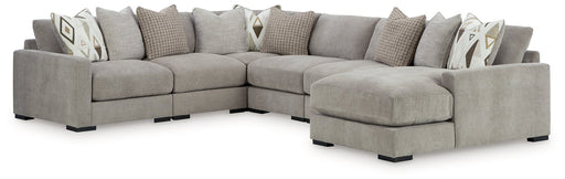 Aslan Court Sectional with Chaise - Yankee Furniture Barn (Ossipee,NH)