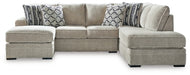 Calnita Sectional with Chaise - Yankee Furniture Barn (Ossipee,NH)