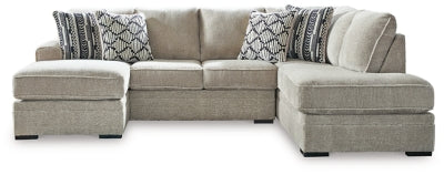 Calnita Sectional with Chaise - Yankee Furniture Barn (Ossipee,NH)