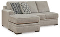 Calnita Sectional with Chaise - Yankee Furniture Barn (Ossipee,NH)