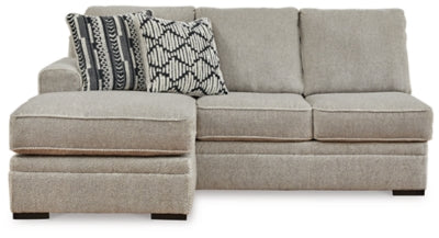 Calnita Sectional with Chaise - Yankee Furniture Barn (Ossipee,NH)
