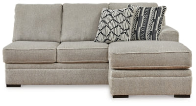 Calnita Sectional with Chaise - Yankee Furniture Barn (Ossipee,NH)