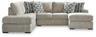 Calnita Sectional with Chaise - Yankee Furniture Barn (Ossipee,NH)