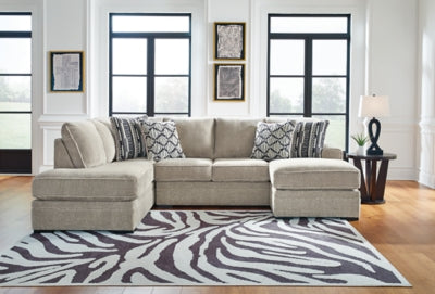 Calnita Sectional with Chaise - Yankee Furniture Barn (Ossipee,NH)