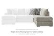 Calnita Sectional with Chaise - Yankee Furniture Barn (Ossipee,NH)
