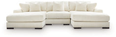 Lindyn Sectional with Double Chaise - Yankee Furniture Barn (Ossipee,NH)
