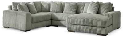 Lindyn Sectional with Chaise - Yankee Furniture Barn (Ossipee,NH)