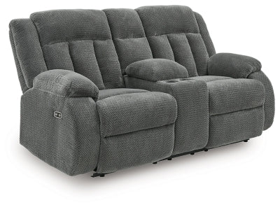 Observation Power Reclining Loveseat with Console - Yankee Furniture Barn (Ossipee,NH)