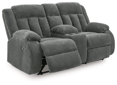 Observation Power Reclining Loveseat with Console - Yankee Furniture Barn (Ossipee,NH)
