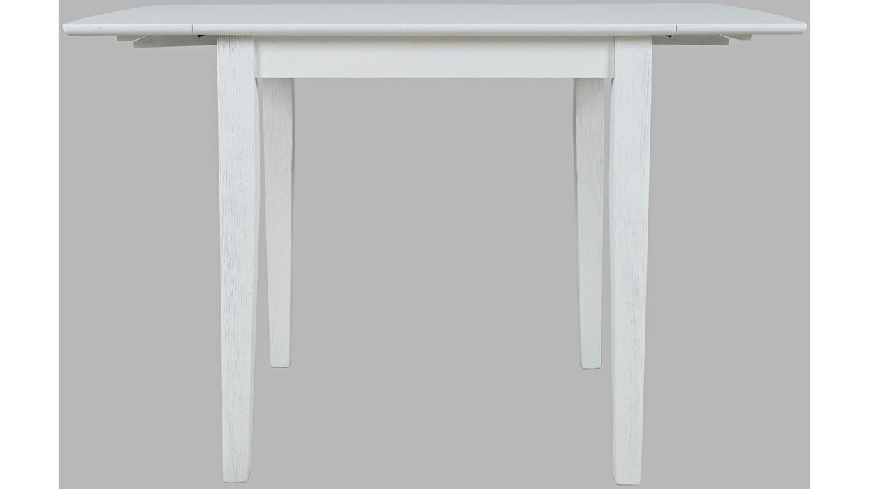 Jofran Eastern Tides Drop Leaf Dining Table in Blanc image